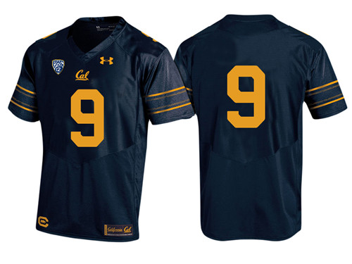 Male California Golden Bears Navy PAC-12 College Football New-Look Home Jersey12