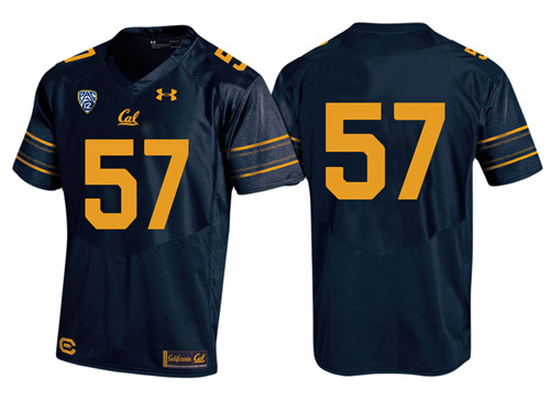 Male California Golden Bears Navy PAC-12 College Football New-Look Home Jersey7