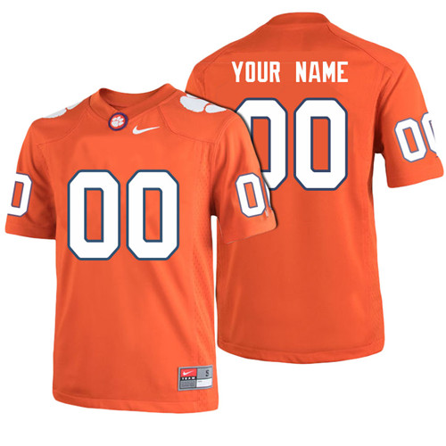Male Clemson Tigers Custom Jersey