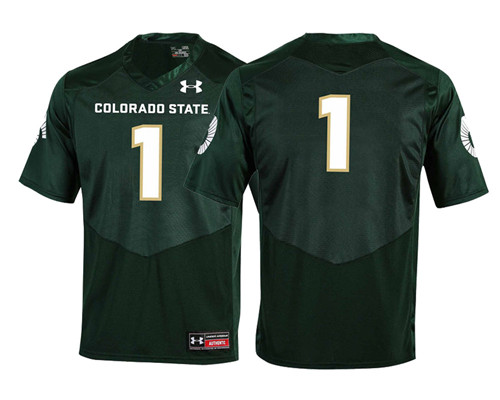 Male Colorado State Rams Green New Season Special Game Football Jersey