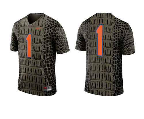 Male Florida Gators Olive College Football Alternate Legend Game Jersey