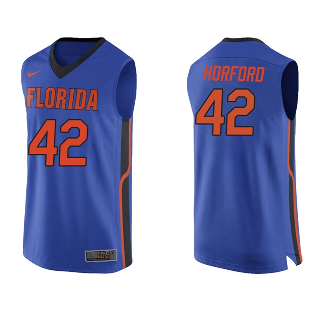 Male Florida Gators Royal Al Horford College Basketball Jersey