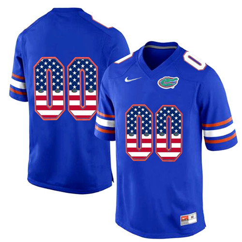 Male Florida Gators Royal Blue Custom College Football Limited Jerseys