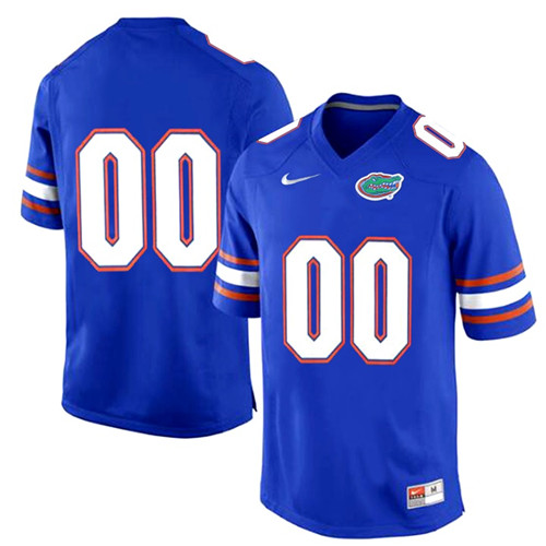 Male Florida Gators Royal Blue Custom Jersey