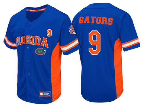 Male Florida Gators Royal College 2017 Men's Baseball National Champions Jersey