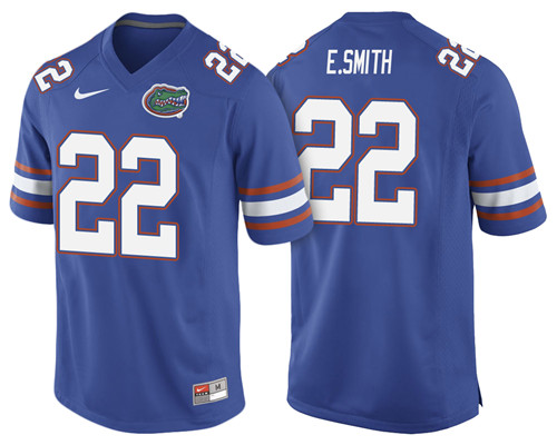 Male Florida Gators Royal Emmitt Smith NCAA Football Jersey