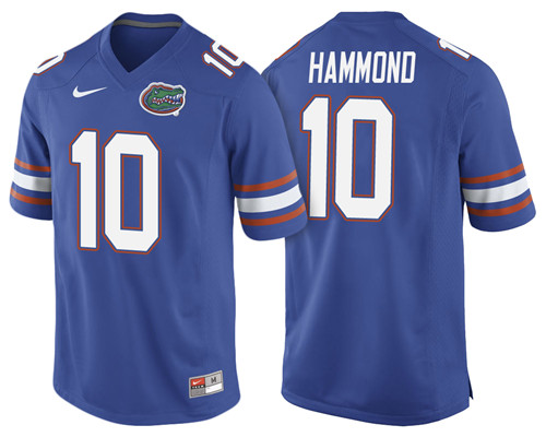 Male Florida Gators Royal Josh Hammond NCAA Football Jersey
