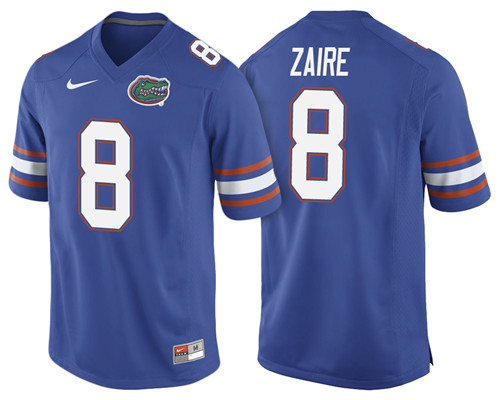 Male Florida Gators Royal Malik Zaire NCAA Football Jersey
