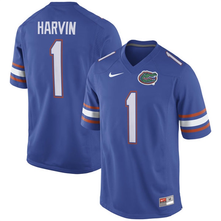 Male Florida Gators Royal Percy Harvin Alumni Football Performance Jersey