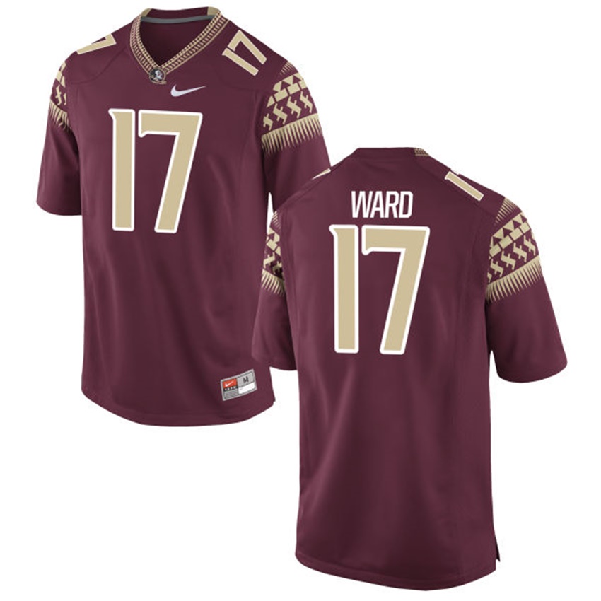 Male Florida State Seminoles Garnet Charlie Ward NCAA Alumni Football Game Jersey