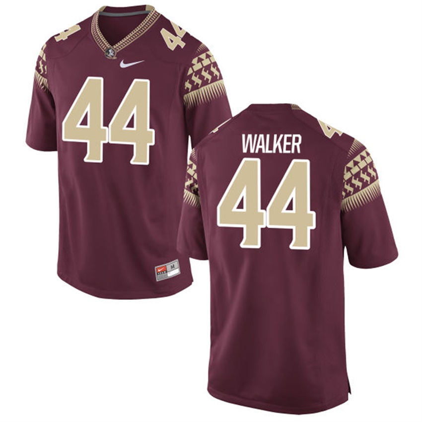 Male Florida State Seminoles Garnet DeMarcus Walker NCAA Alumni Football Game Jersey
