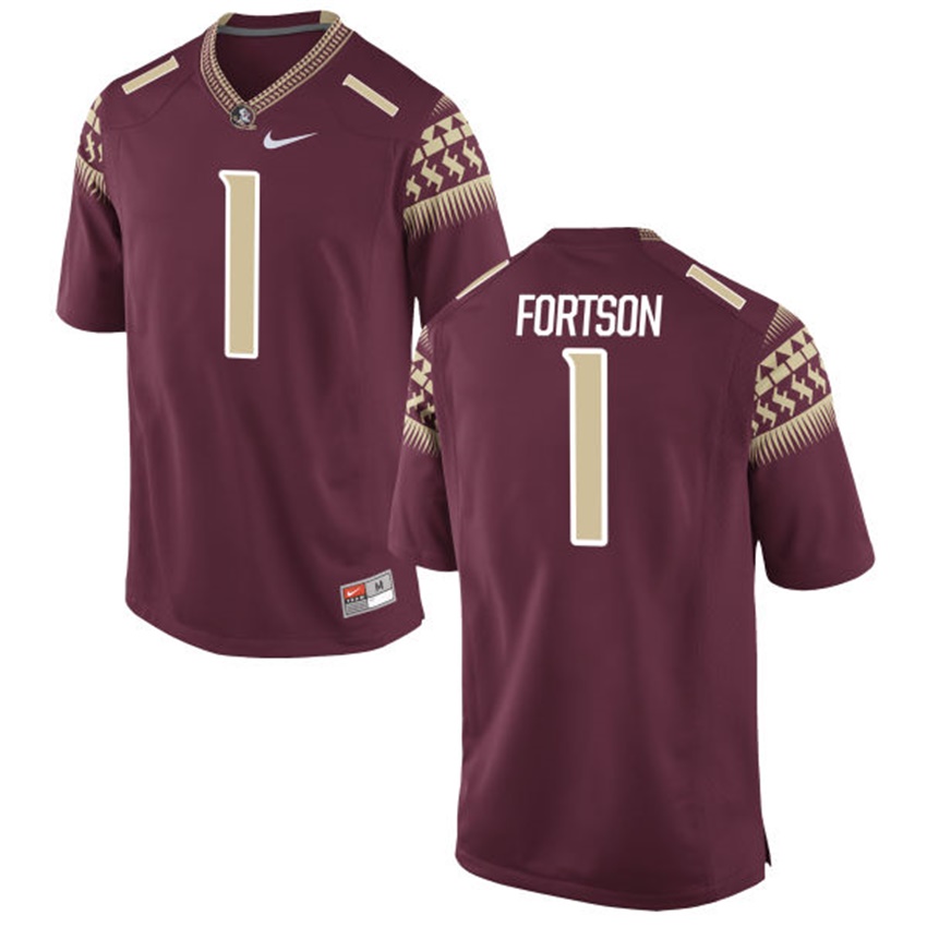 Male Florida State Seminoles Garnet Jarmon Fortson NCAA Alumni Football Game Jersey