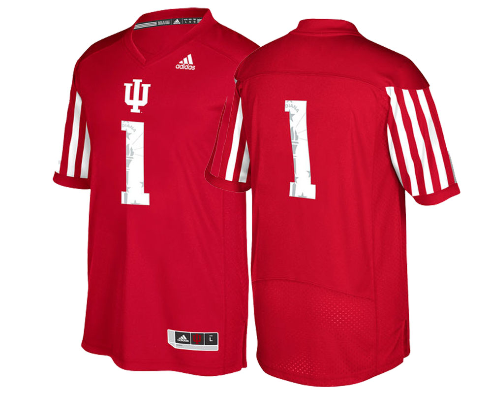 Male Indiana Hoosiers Crimson New Season Special Game Football Jersey