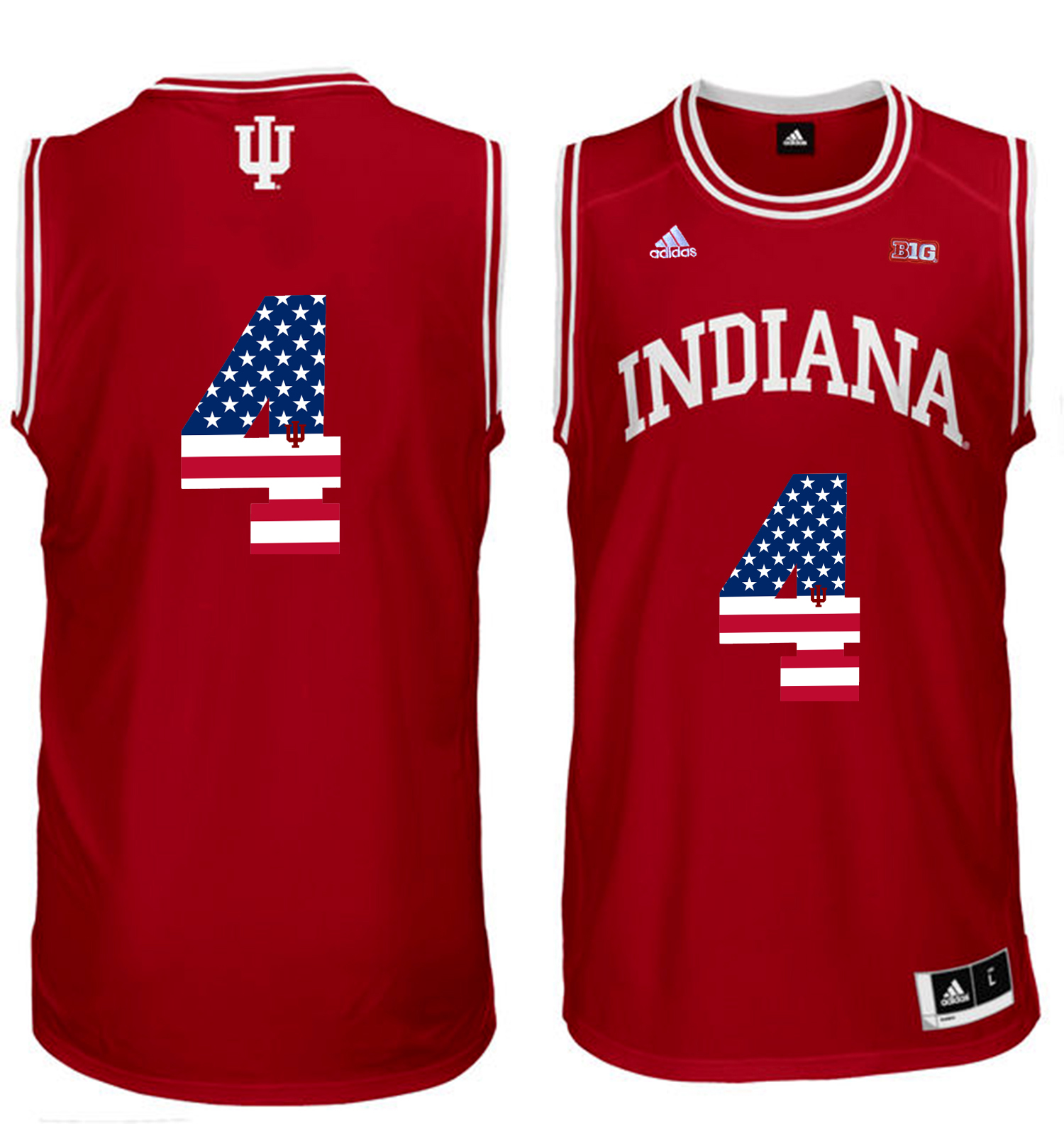 Male Indiana Hoosiers Red Victor Oladipo College Basketball Jersey