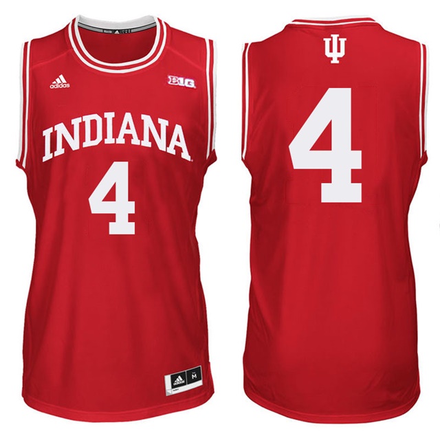Male Indiana Hoosiers Red Victor Oladipo College Basketball Jersey1
