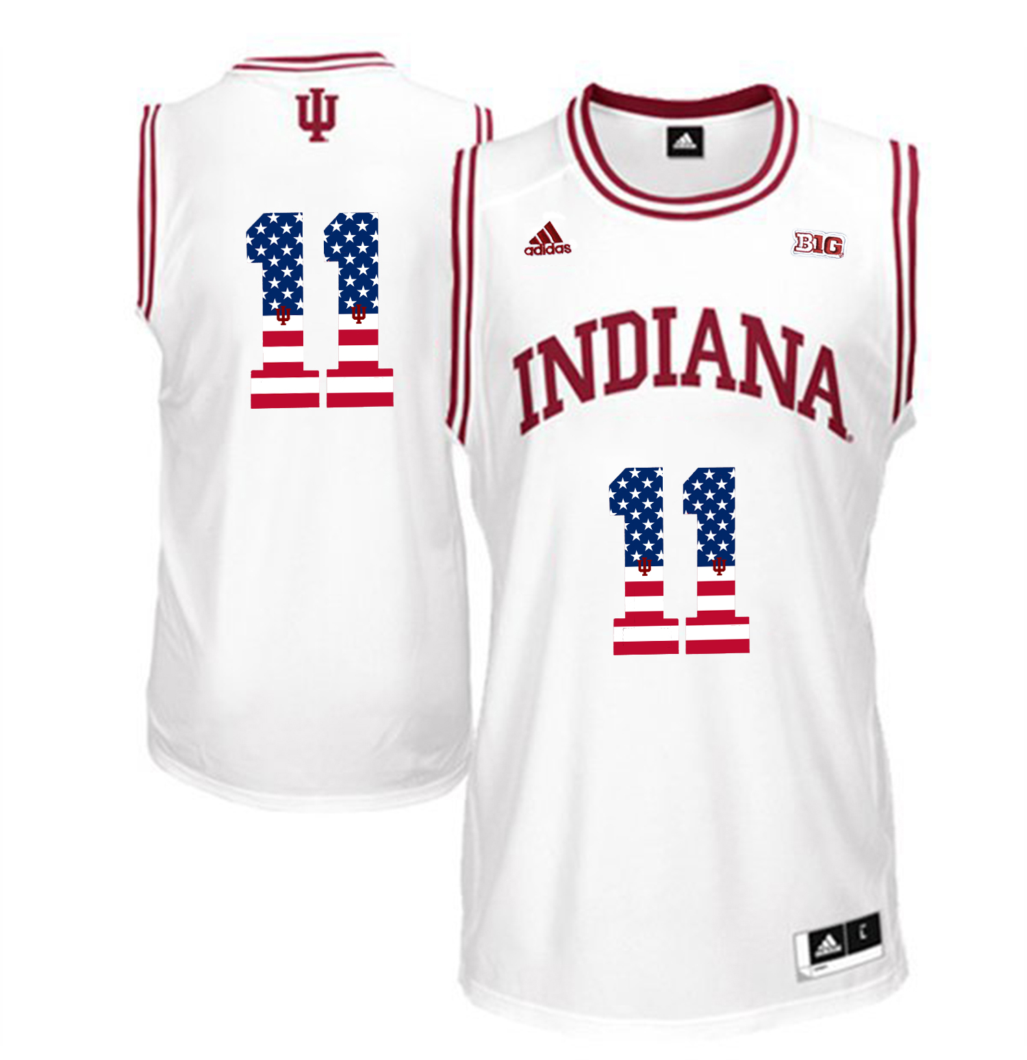 Male Indiana Hoosiers White Isiah Thomas College Basketball Jersey