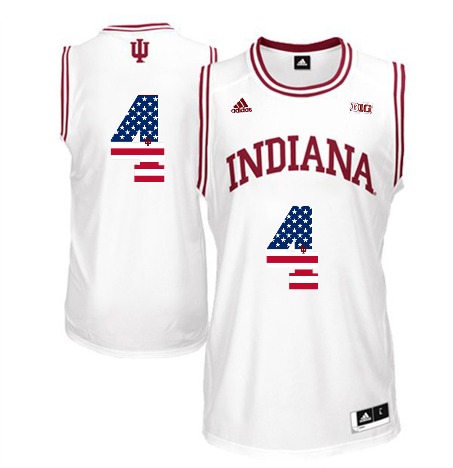 Male Indiana Hoosiers White Victor Oladipo College Basketball Jersey