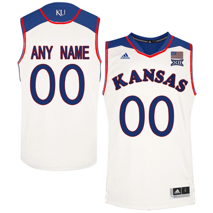 Male Kansas Jayhawks Custom Jersey