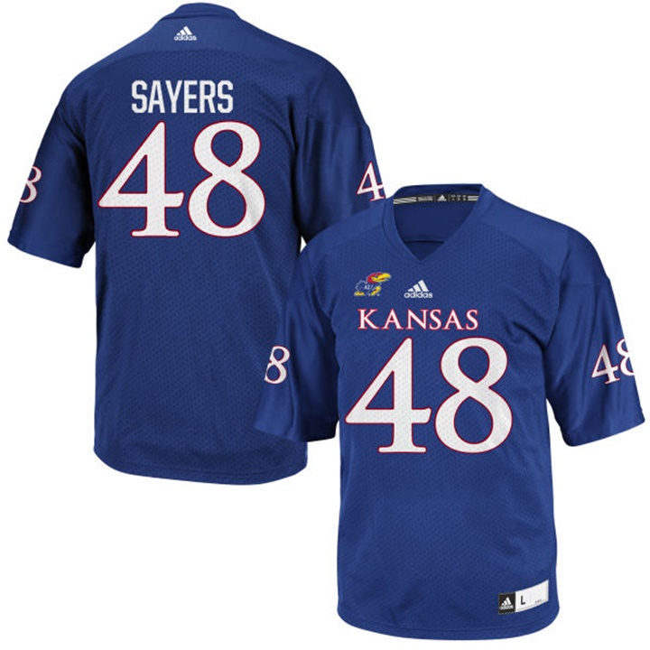 Male Kansas Jayhawks Royal Gale Sayers NCAA Football Jersey