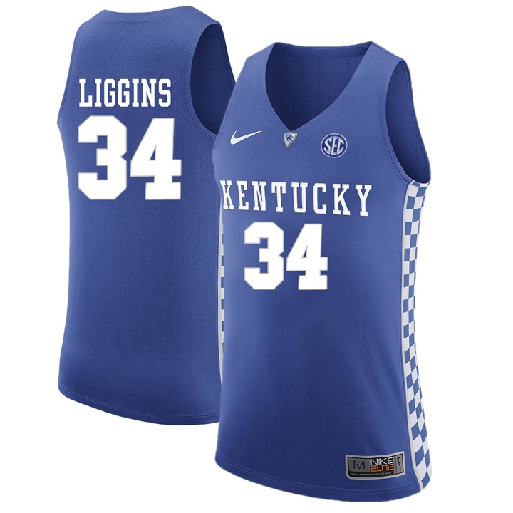 Male Kentucky Wildcats Royal DeAndre Liggins NCAA Basketball Jersey