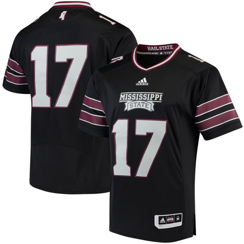 Male Mississippi State Bulldogs Black NCAA 2017 Special Games Football Jersey