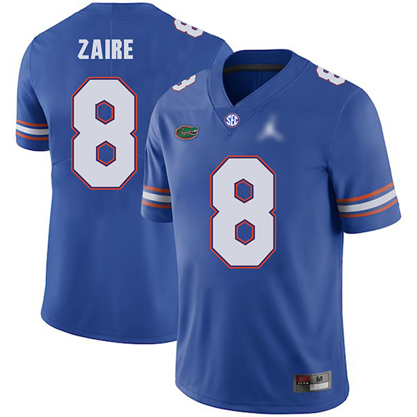 Malik Zaire Florida Gators Men's Jersey - #8 NCAA Blue Untouchable Authentic