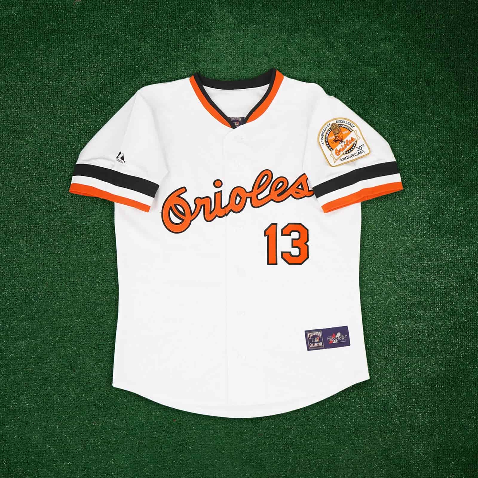Manny Machado 1984 Baltimore Orioles Men's Cooperstown 30th Home White Jersey