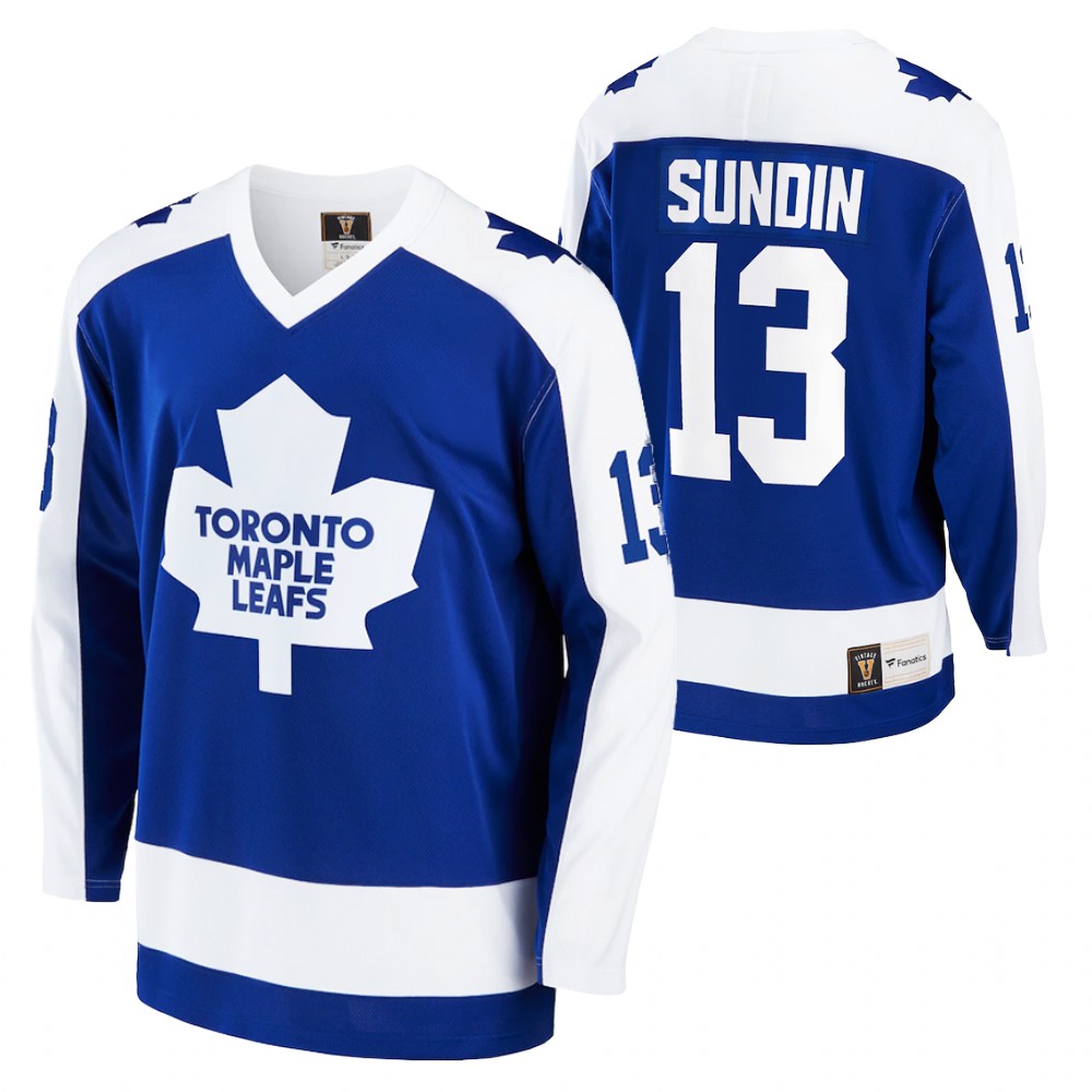 Maple Leafs #9 Mats Sundin Blue Retired Player Jersey