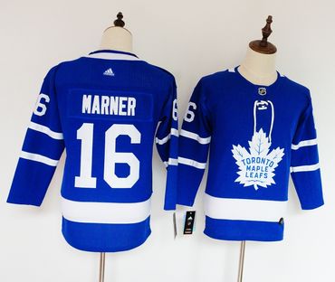 Maple Leafs 16 Mitch Marner Blue Youth Adidas Jersey