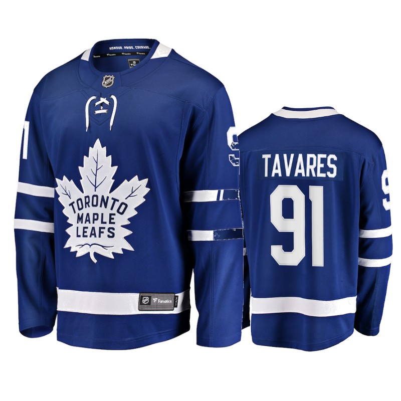 Maple Leafs John Tavares Blue Premier Home Jersey