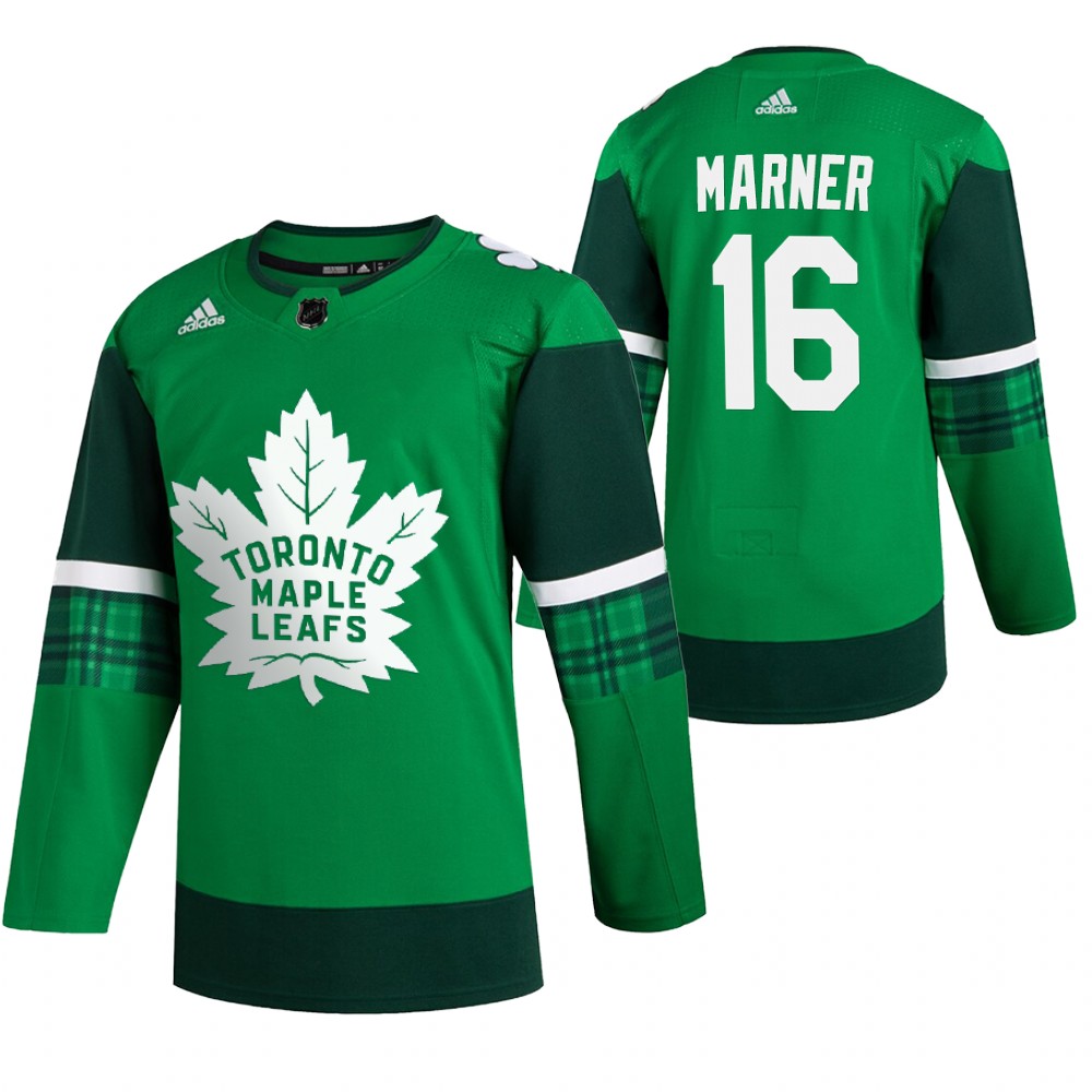 Maple Leafs Mitch Marner 2020 St. Patrick's Day Green #16 Jersey Leafs Forever