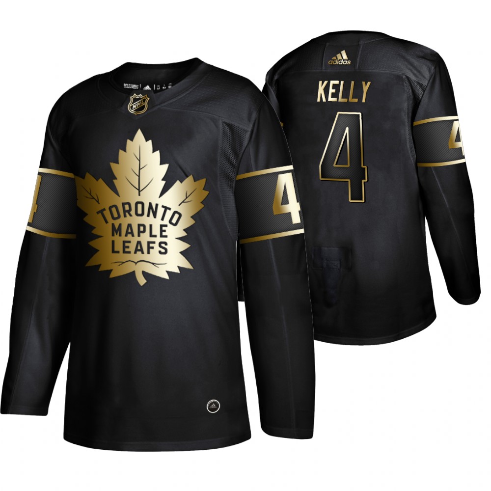 Maple Leafs Red Kelly Men's Authentic 2019 NHL Golden Edition Jersey