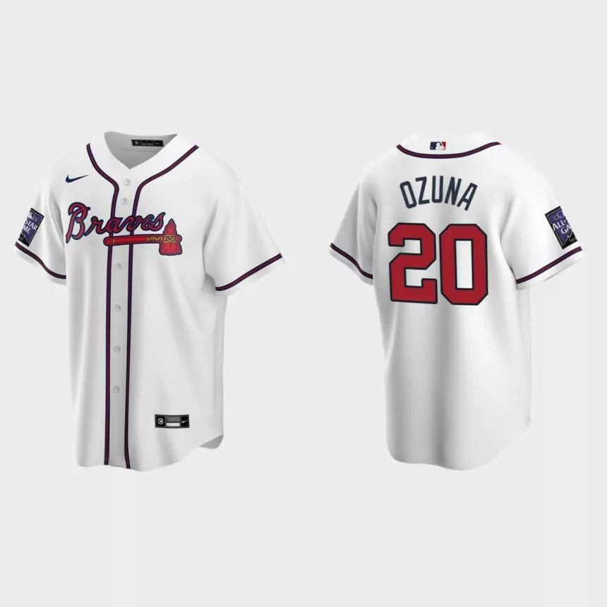 Marcell Ozuna Atlanta Braves 2021 All-Star Game Alternate Replica Jersey – White