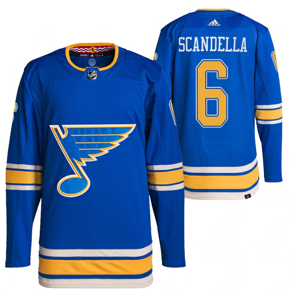 Marco Scandella St. Louis Blues Blue Authentic Pro Alternate Jersey