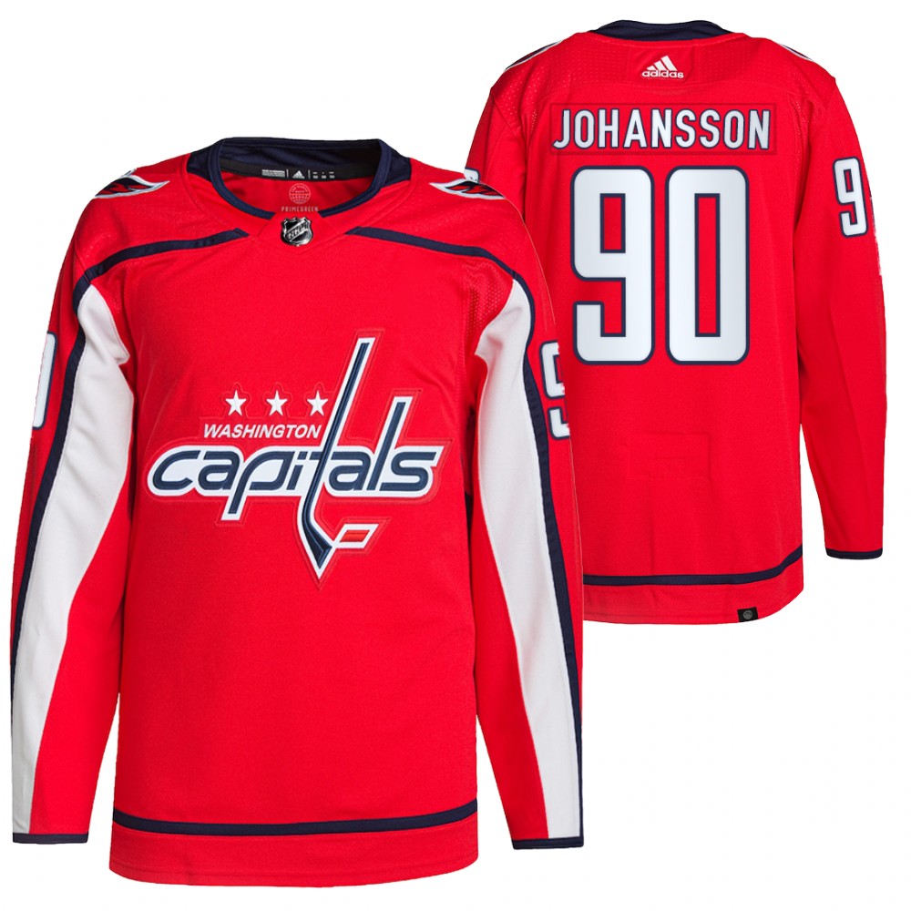 Marcus Johansson 2022 Washington Capitals Red Home Primegreen Authentic Pro Jersey