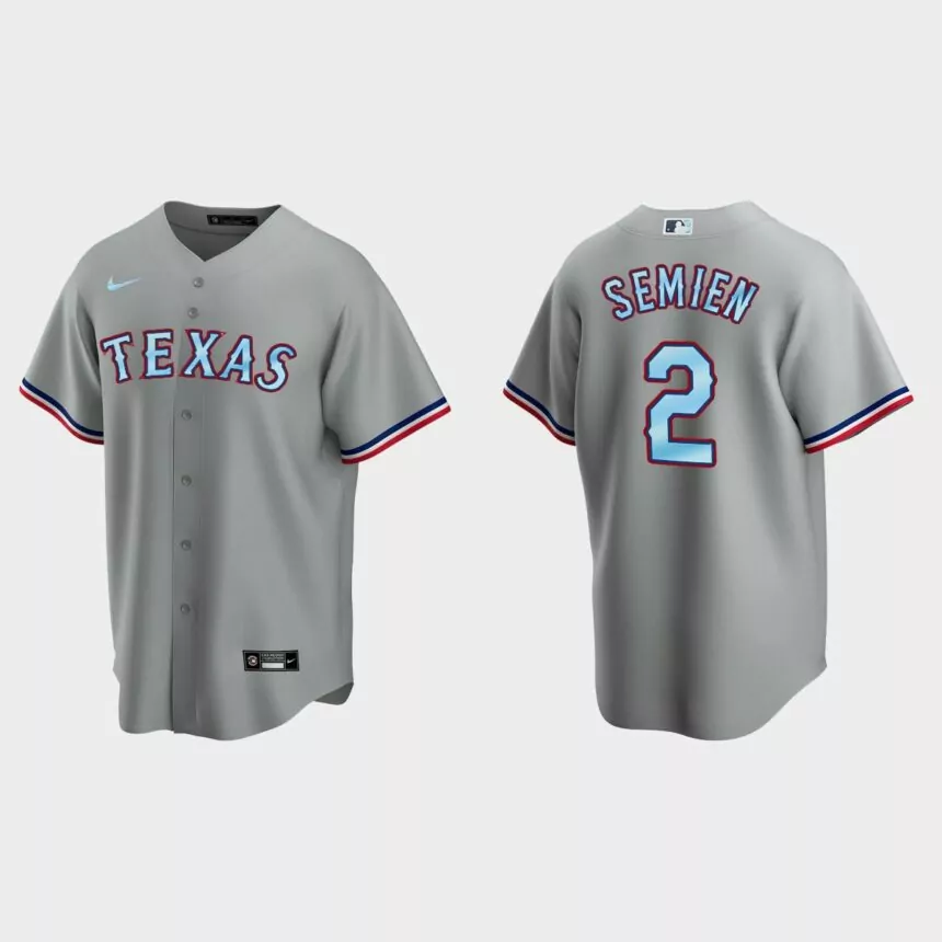 Marcus Semien Texas Rangers 2022 Father’s Day Replica Jersey – Gray