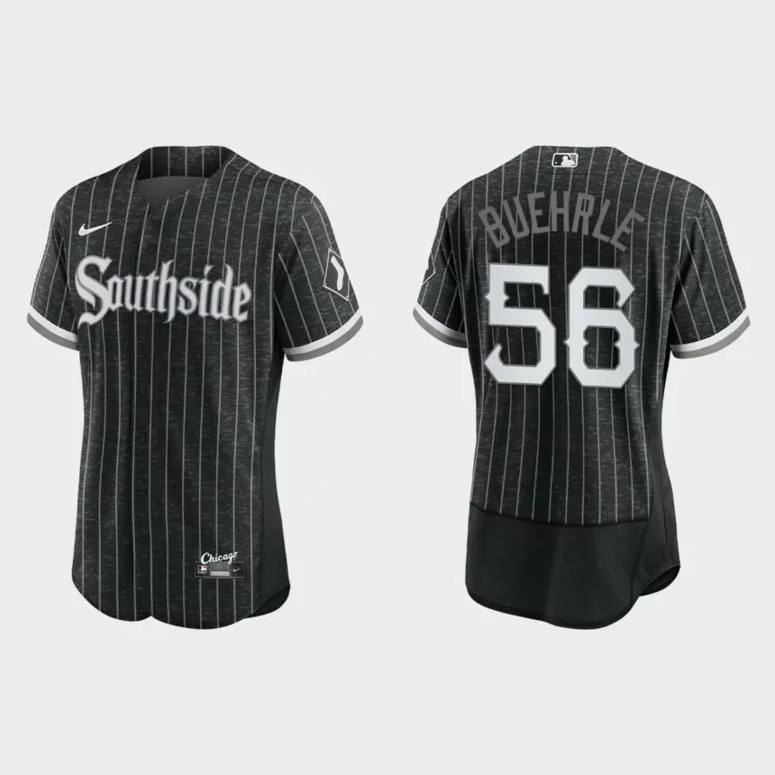 Mark Buehrle Chicago White Sox 2021 City Connect Authentic Jersey – Black