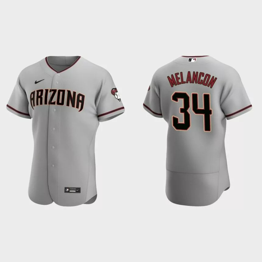 Mark Melancon Arizona Diamondbacks Authentic Road Jersey – Gray.jpg