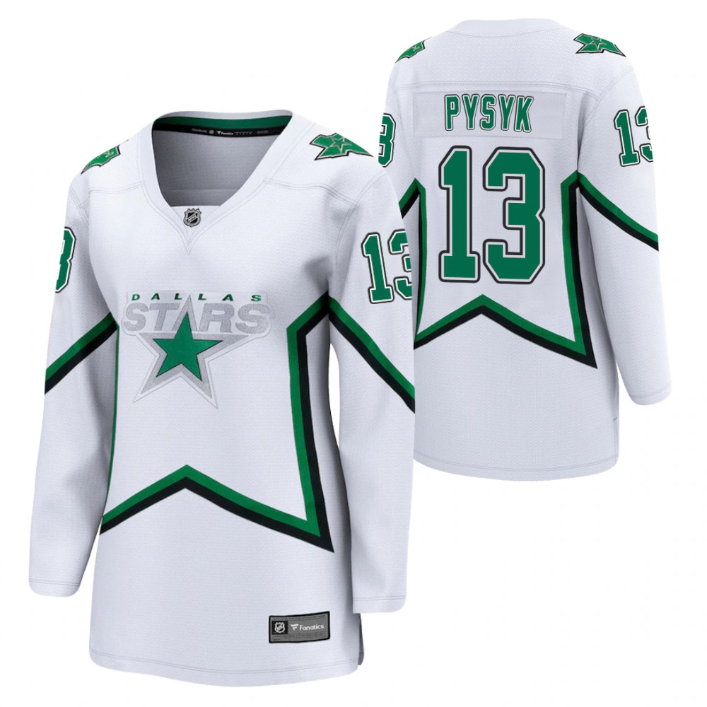 Mark Pysyk Dallas Stars 2021 Special Edition White Women Jersey