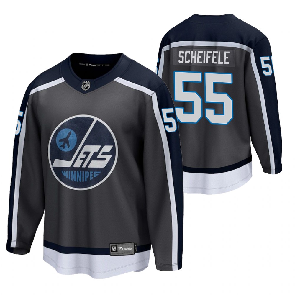 Mark Scheifele Jets 2021 Special Edition Gray Jersey