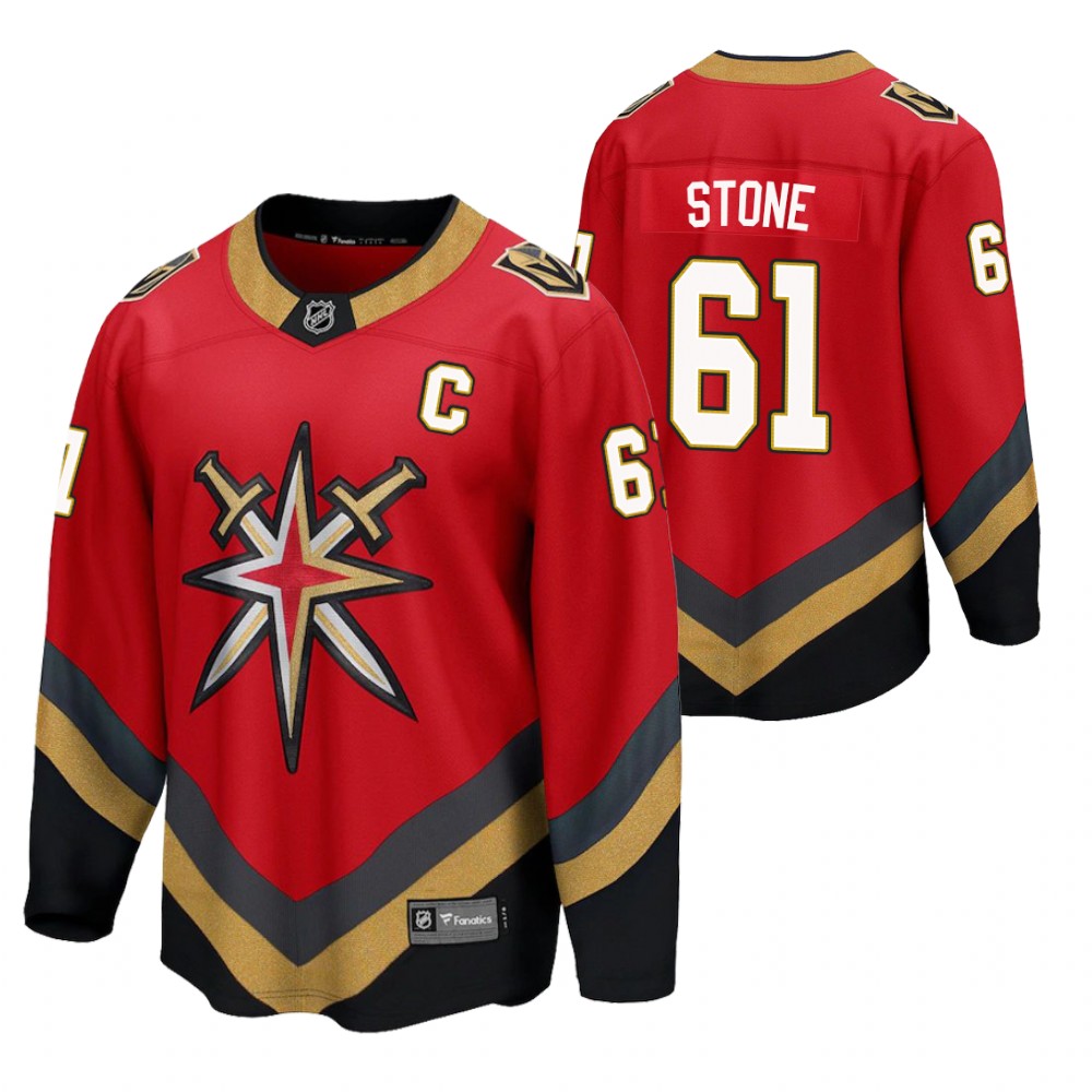 Mark Stone Golden Knights 2021 Special Edition Red Jersey