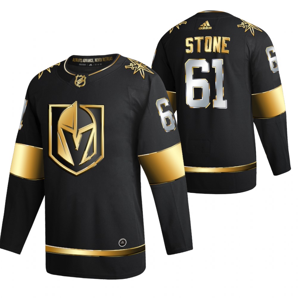 Mark Stone Vegas Golden Knights Black 2021 Golden Edition Jersey Limited Authentic