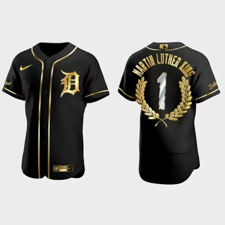 Martin Luther King Detroit Tigers Golden Edition Jersey – Black.jpg