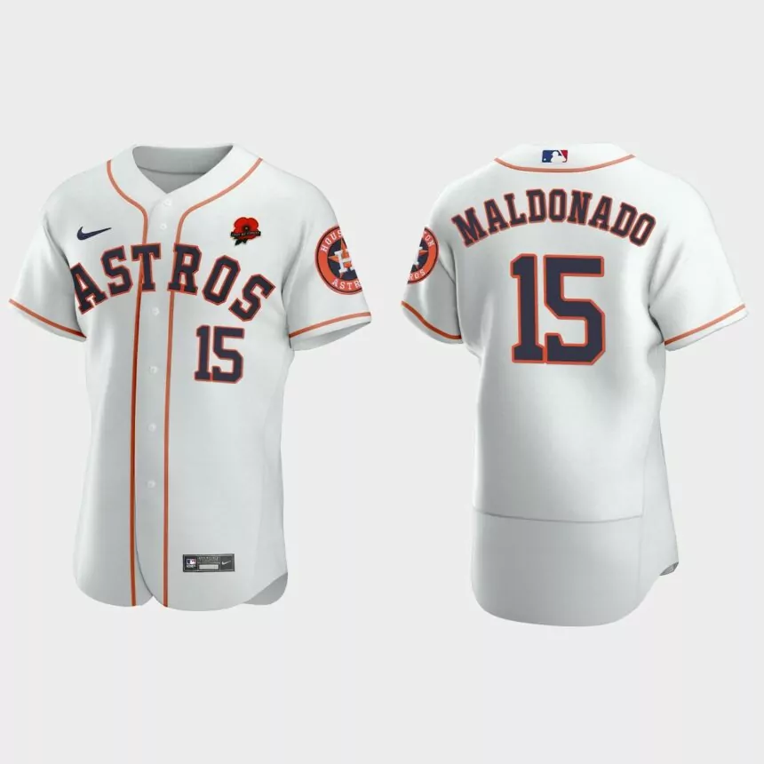 Martin Maldonado Houston Astros 2021 Memorial Day Authentic Jersey – White