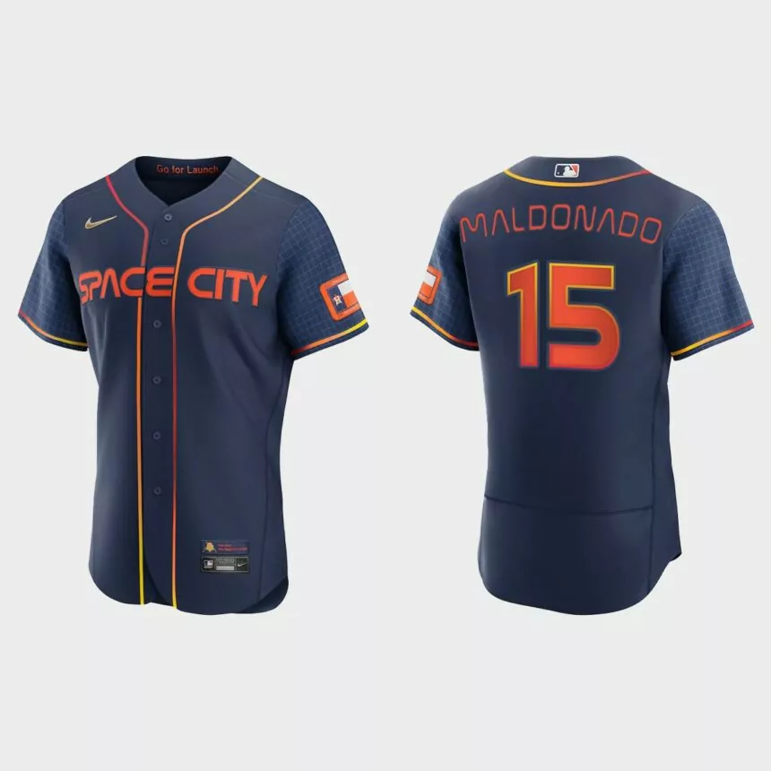 Martin Maldonado Houston Astros 2022 City Connect Authentic Jersey – Navy