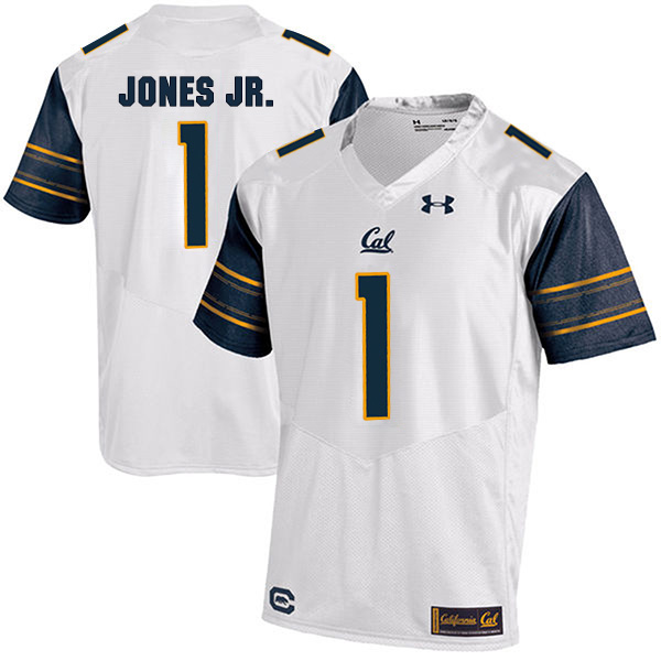 Marvin Jones Jr. California Golden Bears Men's Jersey - #1 NCAA White Stitched Authentic
