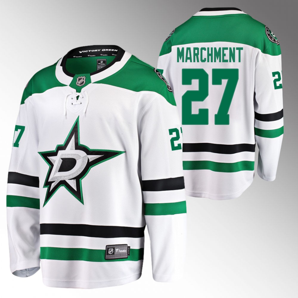 Mason Marchment Jersey Dallas Stars Away White Breakaway Player
