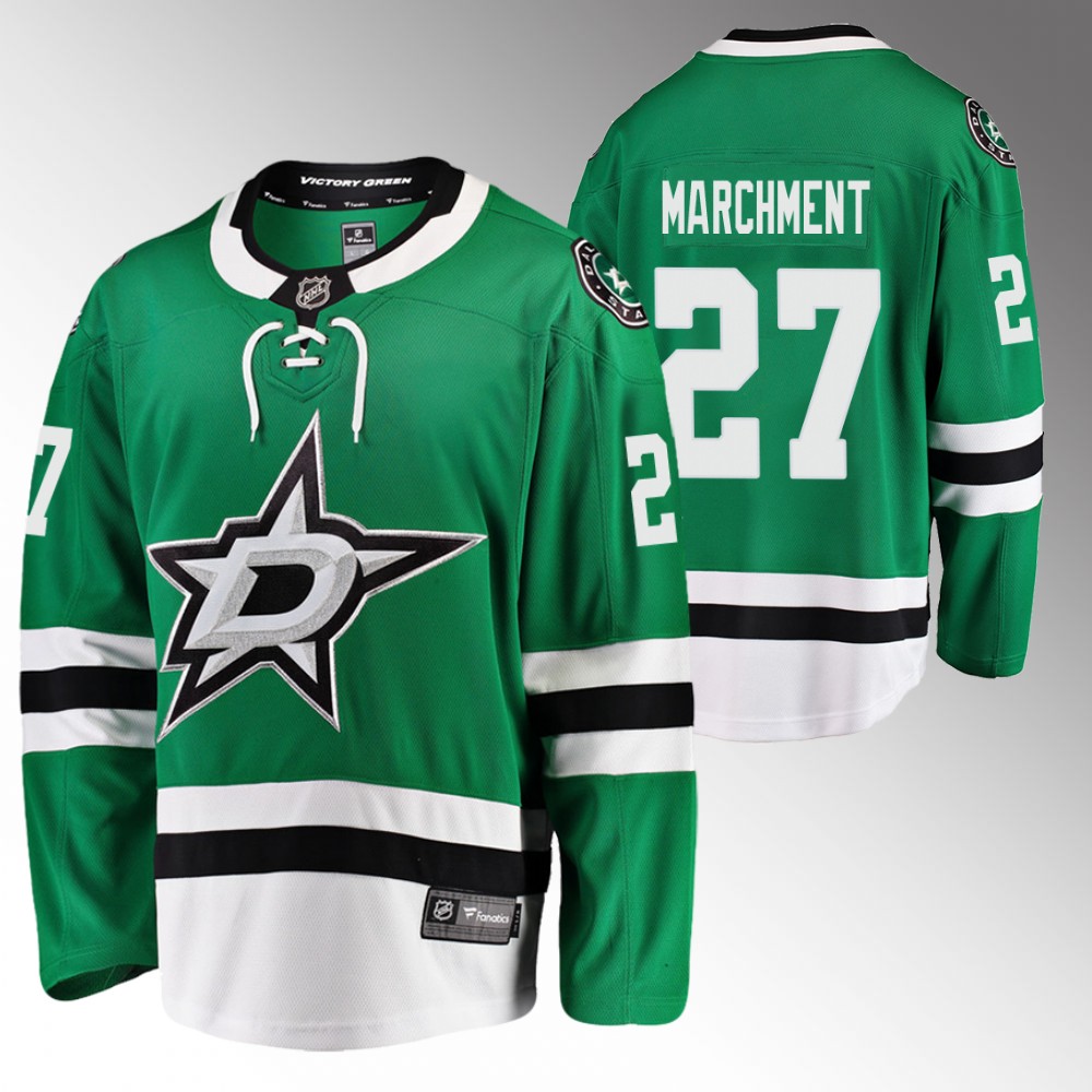 Mason Marchment Jersey Dallas Stars Home Green Breakaway Player