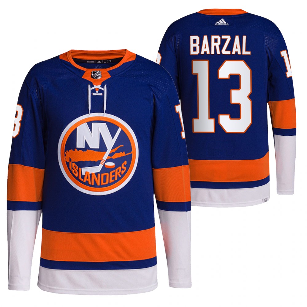 Mathew Barzal New York Islanders Royal Home Primegreen Authentic Pro Jersey