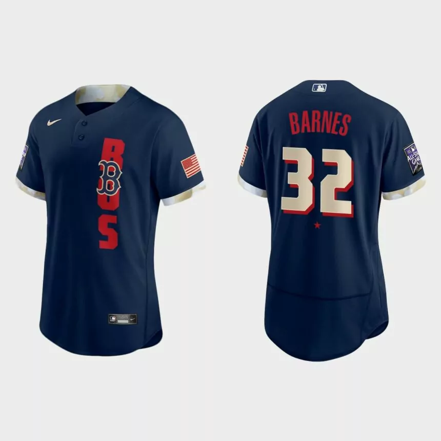 Matt Barnes Boston Red Sox 2021 MLB All-Star Game Authentic Jersey – Navy